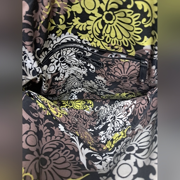 Vera Bradley Black Quilted Satchel - Picture 3 of 7